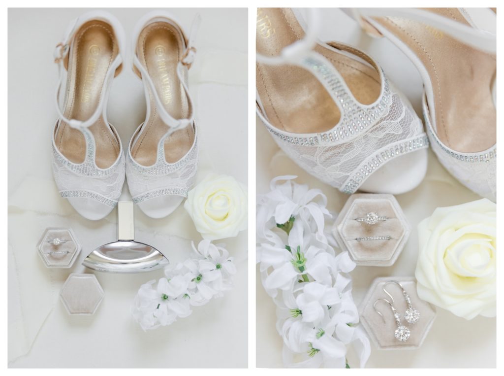 Elegant Springfield Manor Wedding Photography - bride's rings and details