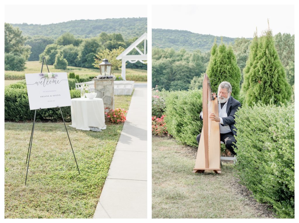 Elegant Springfield Manor Wedding Photography - ceremony details