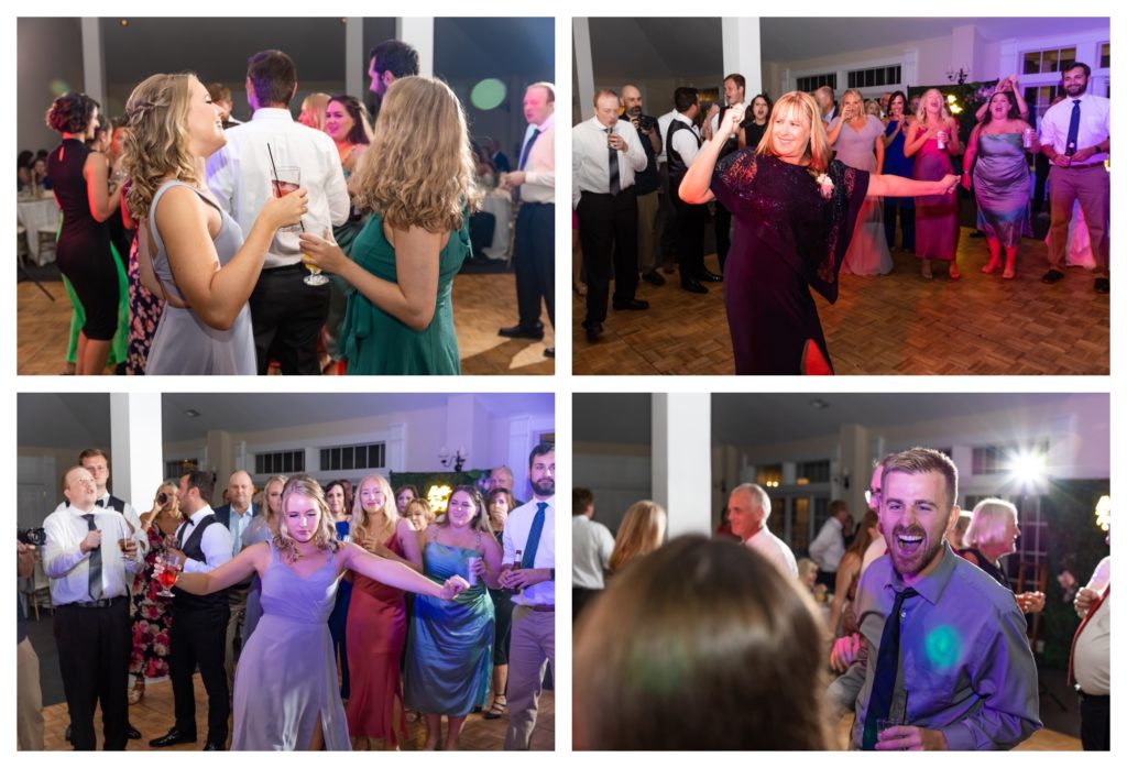 Elegant Springfield Manor Wedding Photography - reception dancing photos